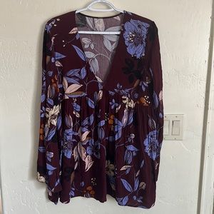 Free people Floral top